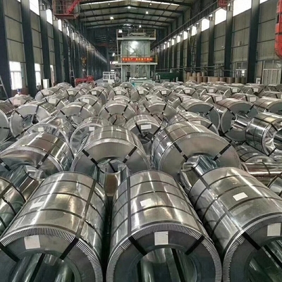 Dx52D 0.5m m galvanizó caliente de acero de la hoja Q195 de la bobina sumergido