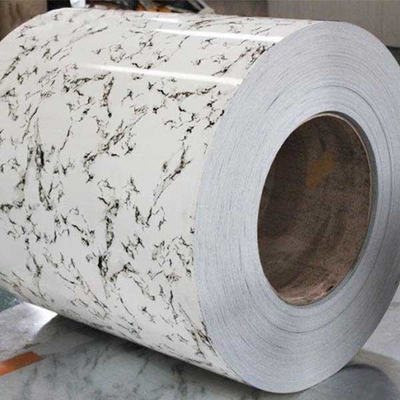 El color cubrió Ppgi prepintado que las bobinas de acero acanalaron cubrir SGCC DX52D