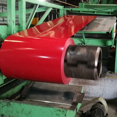 Densidad prepintada 0.16m m de acero de la bobina de la hoja del Pvc Ppgi del color