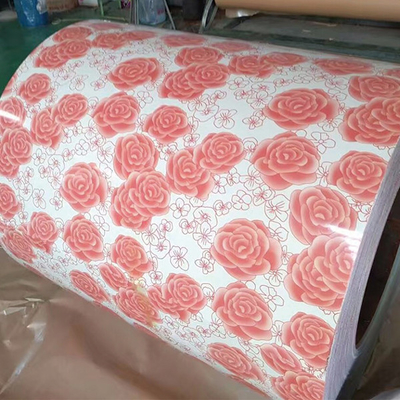 La bobina de acero de acero de encajonamiento PPGL prepintado hoja del color galvanizó