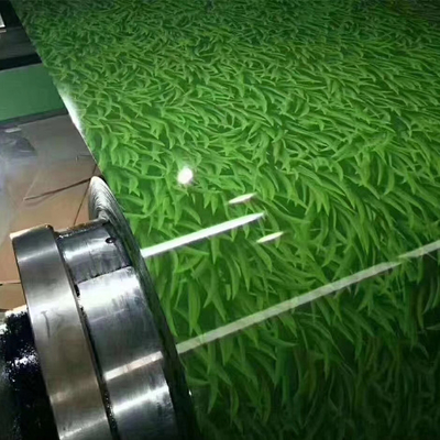 El color brillante que la bobina de acero galvanizada cubrió la hoja Ppgi de Aluzinc prepintó