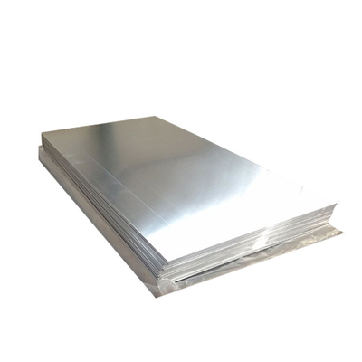 Placa de aluminio 7075 T6 500m m de la aleación del manganeso T5 6063