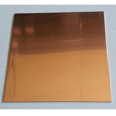 Placa 5m m gruesa 4x8 de la bobina C2600 0.5m m 1m m 2m m de la hoja del cobre del T2 C2400 de Astm