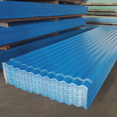 El acero acanalado del tejado del cinc cubre el color de 1.2M M ASTM A36 cubierto