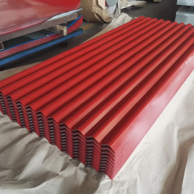 La techumbre acanalada de acero de Ppgi cubre el cinc galvanizado 600m m