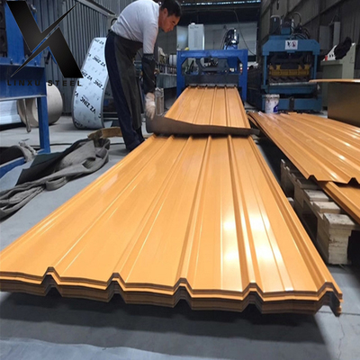 La techumbre acanalada de acero de Ppgi cubre el cinc galvanizado 600m m