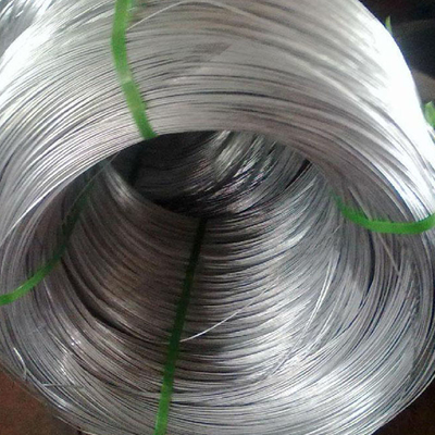 Alambre de acero galvanizado soldado militar Rod para Pvc de la suspensión 2.5m m revestido 7/0.33m m 275g/M2
