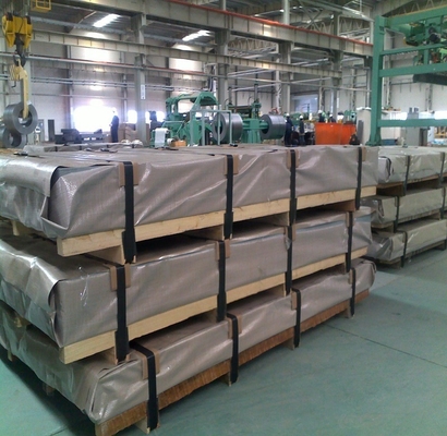 el SGS de 3.0m m galvanizó la hoja de acero ISO 9001 para la construcción con el embalaje estándar de la exportación