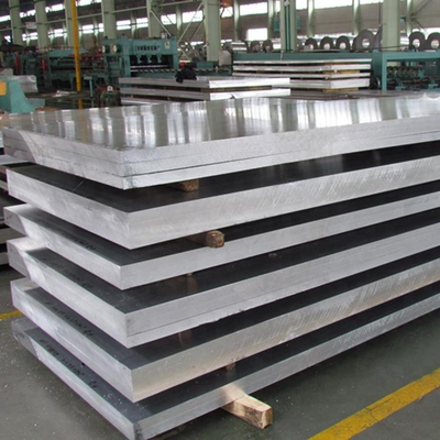 Piso de placa plana de aleación de aluminio anodizado H112 1000 mm