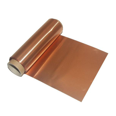 Bobina brillante de la hoja del cobre del espejo 1000m m - tolerancia de la anchura de 3000m m ±0.02m m