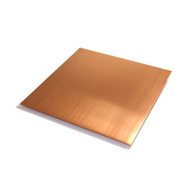 Bobina brillante de la hoja del cobre del espejo 1000m m - tolerancia de la anchura de 3000m m ±0.02m m