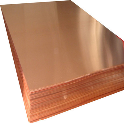 Bobina brillante de la hoja del cobre del espejo 1000m m - tolerancia de la anchura de 3000m m ±0.02m m
