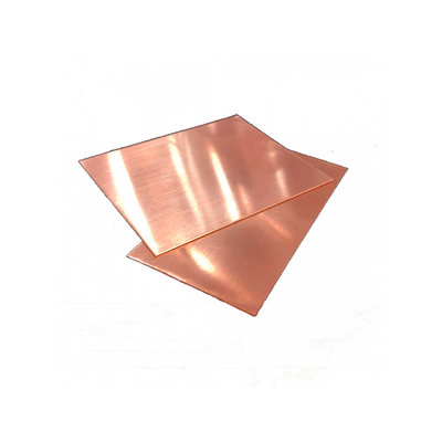 bobina laminada en caliente de cobre de la hoja de 1000m m - de 3000m m grueso de 0.1m m - de 200m m