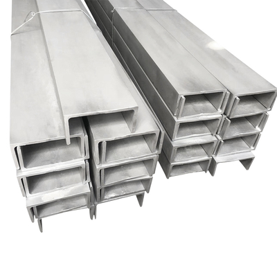 Estándar laminado en caliente/en frío del canal U de acero inoxidable Sus304 del GB