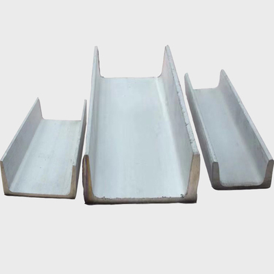 Canal del haz de 316 H, canal U de acero laminado en caliente de ASTM ASME JIS