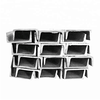 AISI 201 haz de acero de acero inoxidable del canal U 304 316L 25mmx25m m