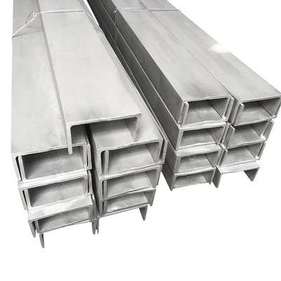 Superficie de acero inoxidable del canal U No.1 de Tp316l Tp316Ti Tp316