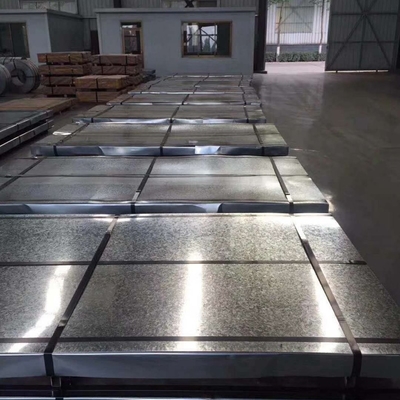 hoja de acero galvanizada sumergida caliente 4x8 SPCC de 1220x2440m m SECC DX51