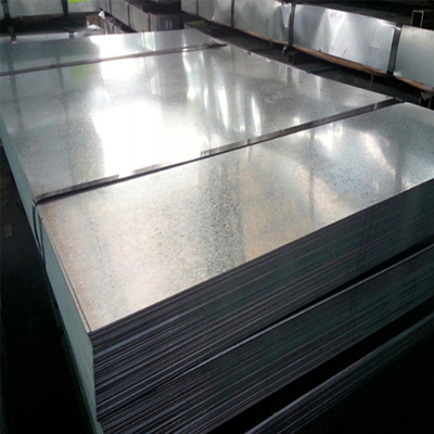 Sgcc Dx52d galvanizó la hoja del soldado enrollado en el ejército del hierro de Astm Jis G3302 4m m de la placa de acero