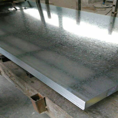 Cubra con cinc la placa revestida llana de acero galvanizada sumergida caliente de la hoja Z275 Dx51d