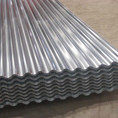 Las hojas de acero de la techumbre de ASTM BS, los 8ft galvanizaron las hojas que cubrían acanaladas
