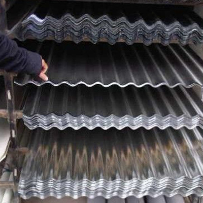 Las hojas de acero de la techumbre de Dx51d ASTM, caliente sumergidas galvanizaron las hojas de acero acanaladas