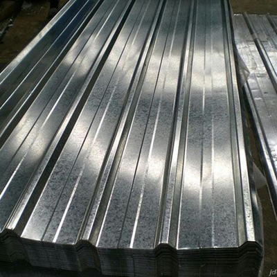 Las hojas de acero de la techumbre de Dx51d ASTM, caliente sumergidas galvanizaron las hojas de acero acanaladas
