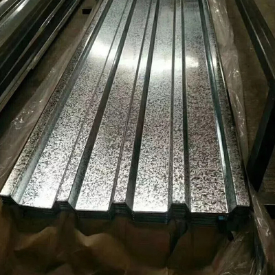 0.8m m galvanizaron el tipo acanalado de la placa del indicador de la hoja que cubría 24