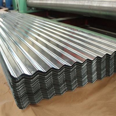 Las hojas de acero de la techumbre de ASTM BS, los 8ft galvanizaron las hojas que cubrían acanaladas