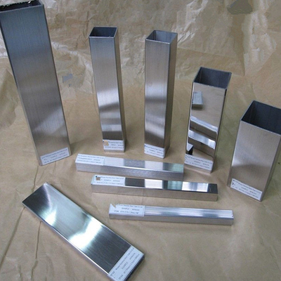 Tubería inoxidable de la tubería de acero de ASTM A554, tubo laminado en caliente en frío de los SS 316