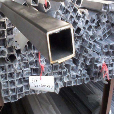 tubo inoxidable de la tubería de acero 316 2205 2507, tubo cuadrado de los SS del grueso de 2m m