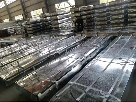 Placa plana gruesa galvanizada lentejuela regular de la hoja de acero 2m m