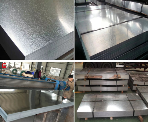 Placa plana gruesa galvanizada lentejuela regular de la hoja de acero 2m m