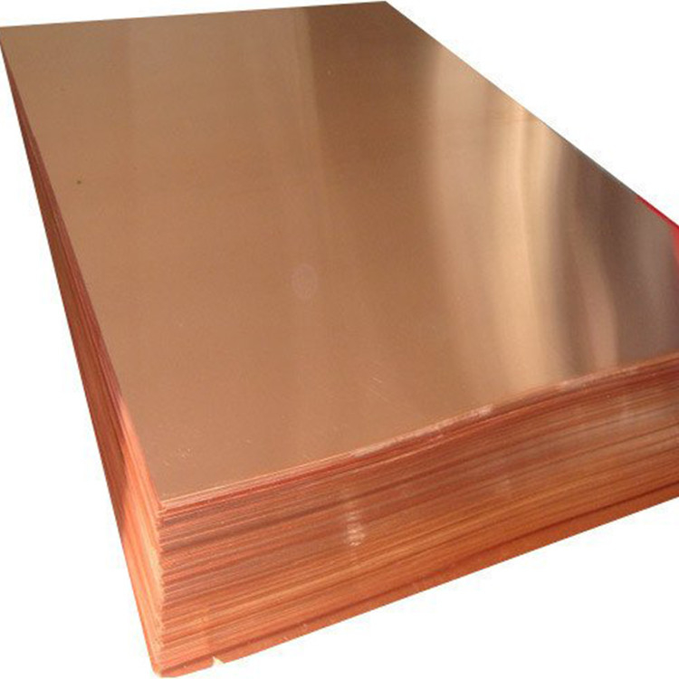 Bobina de placa de cobre amarillo de cobre del color oro que cepilla el grueso de Warehouse 200m m