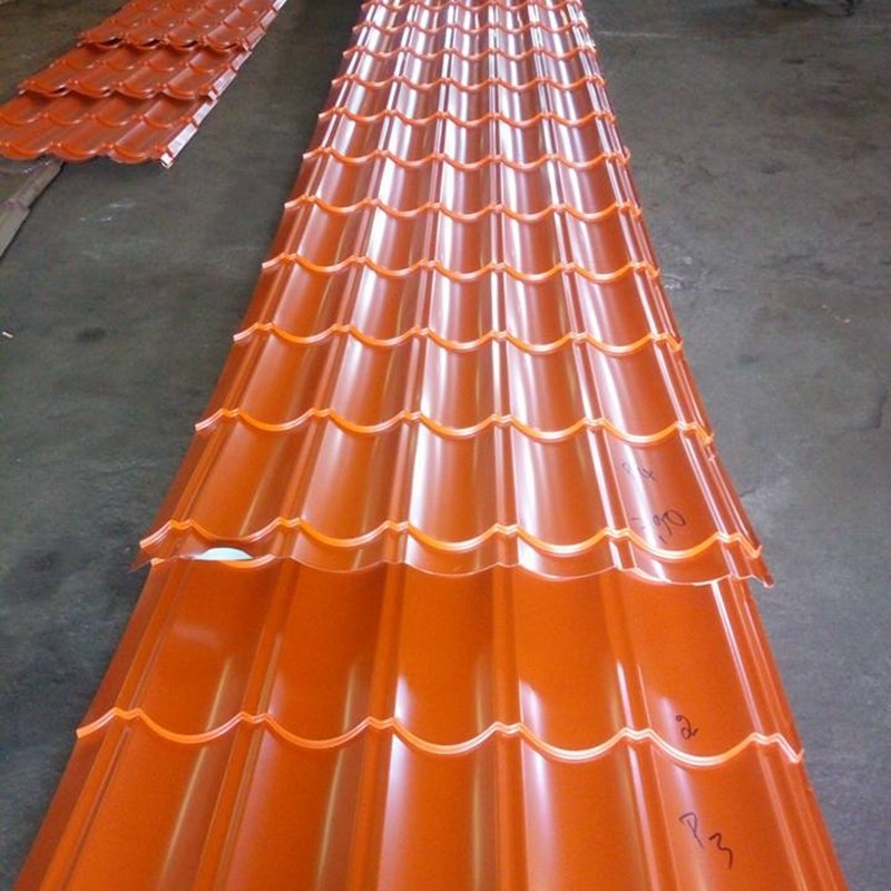 La hoja galvanizada 2500m m DX51D de la techumbre del acero del color cubre con cinc el metal revestido