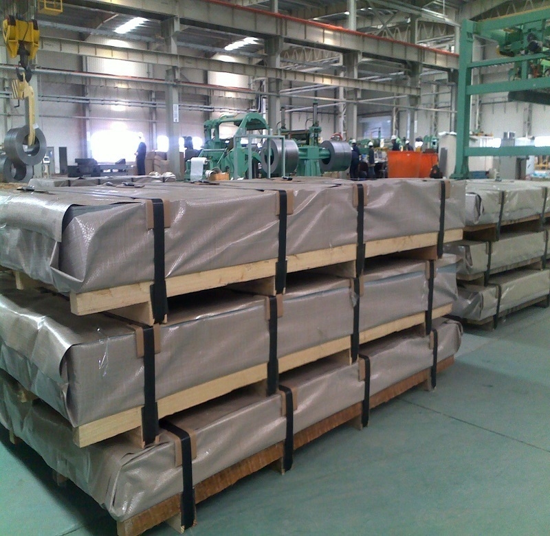 el SGS de 3.0m m galvanizó la hoja de acero ISO 9001 para la construcción con el embalaje estándar de la exportación