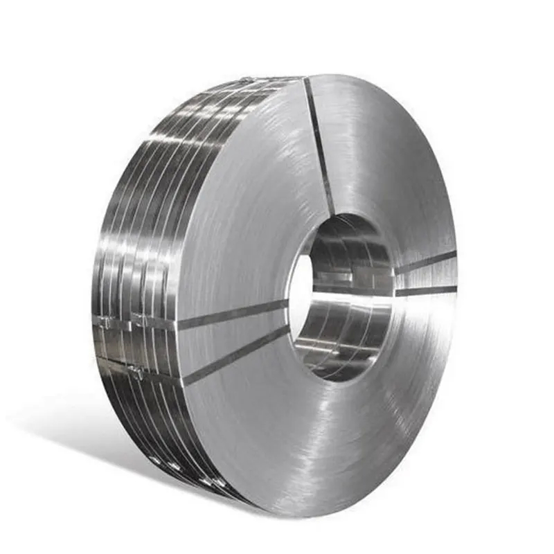 3-15MT peso de la bobina bobina de acero inoxidable con borde de hendidura para un funcionamiento sin problemas