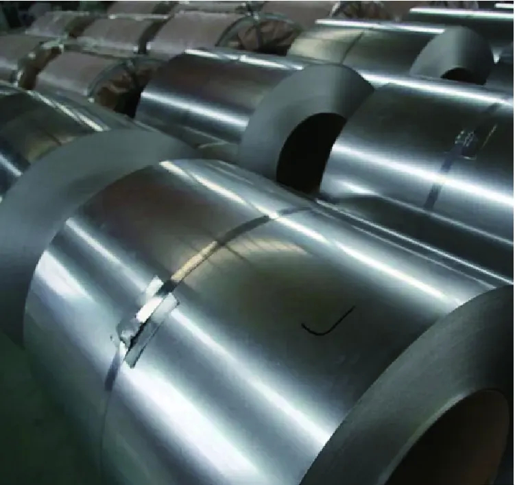Banda de acero de silicio con superficie brillante para aplicaciones de trabajo pesado 3-10T Peso de bobina